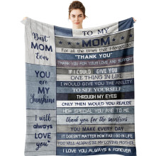 Couverture d'anniversaire pour grand-mère 152 x 127 cm