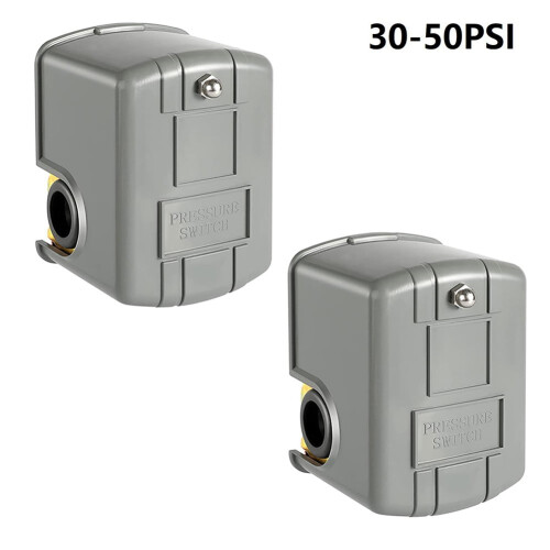 Water Pump Pressure Control Switch 110V/230V 20-60 PSI