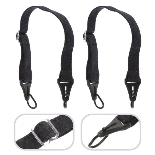 Non-Slip Eyeglass Cord Adjustable Elastic Retainer 4 Pcs