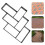Concrete Garden Pavement Molds Black Paver Path Maker 3