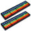 MUSEYA Educational Abacus for Kids 2 Set Assorted Colors 1