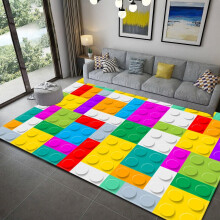 Geometric Printed Carpet Rug for Living Room Bedroom Large