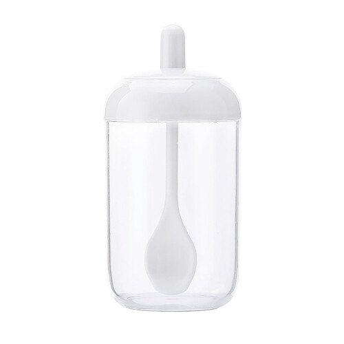 SuoKom Seasoning Bottle Salt Storage Box with Spoon