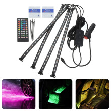 Supvox LED Interior Light for Car Black Adjustable