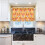 Fox Face Orange Kitchen Curtains Half Tier 27"x36" 6