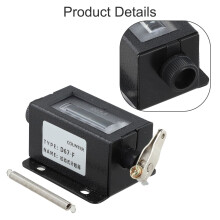 D67F Mechanical Resettable Counter 5-Digit Industrial