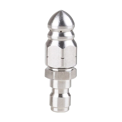 Stainless Steel Sewer Cleaning Nozzle 4 Pack
