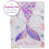 Κουβέρτα Fleece Butterfly 30x40 ίντσες εξατομικευμένη με 5