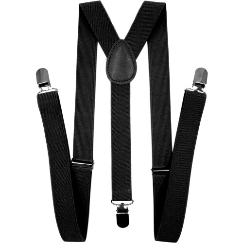 Men's and Women's Elastic Adjustable Y-Back Suspenders