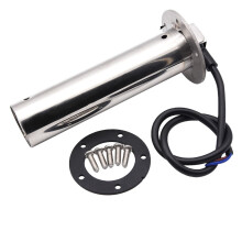 Medidor de nível de esgoto para carro, barco, 0-190 Ohm, 52 mm, vermelho