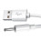 Καλώδιο φόρτισης USB σε DC 3.5mm στρογγυλή κεφαλή για πρόσωπο 1