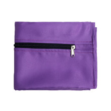 Huisdierwaszak van polyester met ritssluiting, maat S, paars