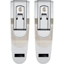 1 Lot / 2 Pièces Lampe de Lecture Rechargeable à Pince, Ultra-Légère et en Métal, Idéale pour la Lecture Nocturne