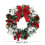 Artificial Christmas Wreath Pinecone Red Berry 8 Inch 3