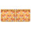 Fox Face Orange Kitchen Curtains Half Tier 27"x36" 3