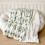 Warm Nap Double Layer Blanket Lambswool Taffeta Green 6