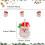 Warmwitte LED-kerstslinger, waterdicht, 1,5 meter, 10 LED's 2