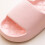 Pantufas de verão unissex com sola grossa e macia acolchoada (1 par) 4