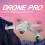 Dron plegable con cámara 1080P WiFi FPV 2