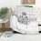 Couverture humoristique pour comptable 152 x 127 cm 2