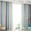 Simplicity Perforated Curtain Panel Brown A84 51.1in L x 4