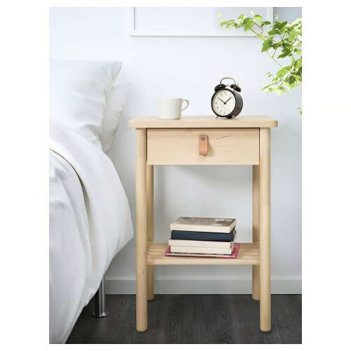 IKEA BJÖRKSNÄS Bedside Table 48x38cm 1
