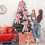 Pink Double Bow Cloth Hanging Decoration 1 pcs 5