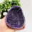 Geodo de quartzo ametista natural com base lapidada (1 peça) 3