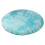 Tapete redondo EGYMEN roxo-azul de 81 cm (32 polegadas) antiderrapante e felpudo. 2