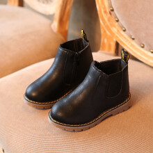 (Black,EUR 26=Foot Length15.9cm)Winter Children Kids Boots Snow Baby Shoes Toddler Boys Girls Boots Children
