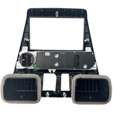 77250-S84-A010 für Accord 1998-2002 Auto-Klimaanlagensteuerung Heizungsdigitalradio Blende Schwarzer Lüftungsschlitz