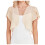 Damesjal i chiffon – lett, åpen front, størrelse S 2