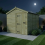 8 x 14 Apex Shed Tanalised (Single Door, No Windows) 3