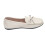Γυναικεία Casual Flat Slip-On Παπούτσια με Φιόγκο, Λευκά 1