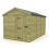 8 x 14 Apex Shed Tanalised (Single Door, No Windows) 2