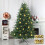 Christmas Ornaments Set Gold Plastic 44PCS 3