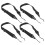 Non-Slip Eyeglass Cord Adjustable Elastic Retainer 4 Pcs 4