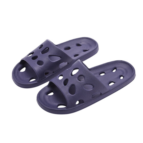 Doucheslippers, sneldrogend, antislip, donkerblauw, maat 44-45 1