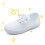 Kids Slip-On Sneakers White Size 5 3