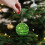 Green Mini Mirror Ball Ornament 3cm 3