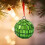 Green Mini Mirror Ball Ornament 3cm 5