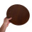 Wooden round stool top light brown seat replacement 5