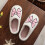 Pantofole da donna morbide e soffici con fiocco, antiscivolo e calde 6