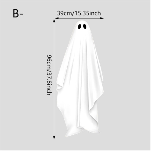Halloween-haamupeilitarrat lasille ja seinälle 2