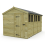 8 x 14 Apex Shed Tanalised (Single Door, With Windows) 2