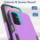 Defender Case for Samsung Galaxy A25 5G Purple Rugged 3