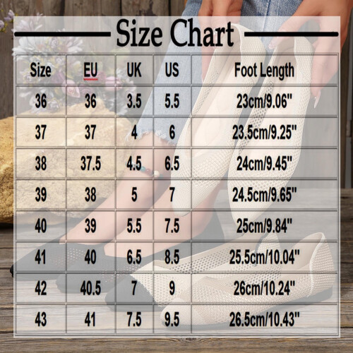 Γυναικεία Casual Slip-On Μπαλαρίνες με Μυτερή Μύτη και Διχτυωτό Υλικό 1 Ζεύγος 2