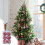 Red Shatterproof Foam Christmas Ball Ornaments 6 pcs 4