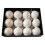 Christmas Ball Ornaments White Gold 80mm 12Pcs 2