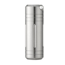 Stainless Steel Pill Bottle EDC Storage Box Small Portable Seal Bottle for Outdoor Camping Hiking
